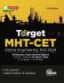 TARGET MHT-CET Online Engineering Test 2024 - 8 Previous Year Solved Papers (2023 - 2016) & 10 Mock Tests (7 in Book + 3 Online) 6th Edition | Maharashtra Common Entrance Test | PYQs Question Bank | Physics Chemistry & Mathematics |