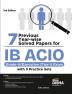 7 Previous Year-Wise Solved Papers For Ib Acio Grade-Ii/ Executive (Tier-I) Exam With 3 Practice Sets 3Rd Edition | Intelligence Bureau Assistant Central Intelligence Officer