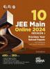 10 JEE Main Online 2024 Session I Previous Year Solved Papers (All sittings) with Rank Predictor 3rd Edition | PYQs for Physics Chemistry & Mathematics |