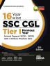 16 Year-wise SSC CGL Tier I Previous Year Solved Papers (2010 - 2023) with 3 Online Practice Sets 5th Edition | Combined Graduate Level | PYQs Question Bank