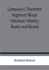 Company K Twentieth Regiment Illinois Volunteer Infantry; Roster and Record