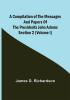 A Compilation of the Messages and Papers of the Presidents Section 2 (Volume I) John Adams