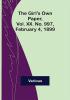 The Girl's Own Paper Vol. XX. No. 997 February 4 1899