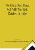 The Girl's Own Paper Vol. VIII No. 355 October 16 1886