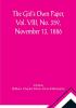 The Girl's Own Paper Vol. VIII No. 359 November 13 1886