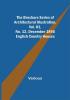 The Brochure Series of Architectural Illustration Vol. 01 No. 12 December 1895; English Country Houses