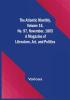 The Atlantic Monthly Volume 16 No. 97 November 1865; A Magazine of Literature Art and Politics