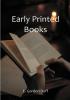 Early Printed Books