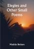 Elegies and Other Small Poems