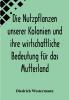 Die Nutzpflanzen unserer Kolonien und ihre wirtschaftliche Bedeutung für das Mutterland