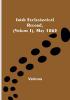 Irish Ecclesiastical Record || (Volume I) May 1865