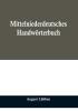 Mittelniederdeutsches Handwörterbuch