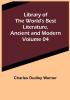 Library of the World's Best Literature Ancient and Modern Volume 04