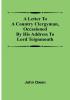 A letter to a country clergyman occasioned by his address to Lord Teignmouth