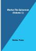 Marius the Epicurean | (Volume 1)