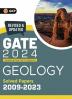 GATE 2024 : Geology - Solved Papers (2009 - 2023) by GKP