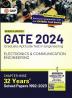 GATE 2024 Electronics & Communication Engineering - 32 Years Chapter-wise Solved Papers (1992-2023)