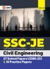 GKP SSC 2024 : Junior Engineer - Paper I - Civil Engineering - 27 Solved Papers (2008-23)& 10 Practice Sets