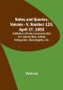 Notes and Queries Vol. V Number 129 April 17 1852 : A Medium of Inter-communication for Literary Men Artists Antiquaries Genealogists etc.