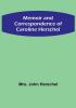 Memoir and Correspondence of Caroline Herschel