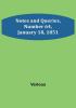 Notes and Queries Number 64 January 18 1851