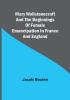 Mary Wollstonecraft and the beginnings of female emancipation in France and England