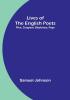 Lives of the English Poets: Prior Congreve Blackmore Pope