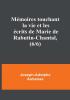 Mémoires touchant la vie et les écrits de Marie de Rabutin-Chantal (6/6)