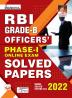 RBI Grade-B Officers Phase-I Online Solved Papers (E)