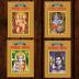 Mythology Tales in Hindi (Set of 4 Books) Story Books for Kids in Hindi with Colourful Pictures : Rama | Hanuman | Shiva | Krishna