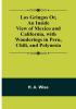 Los Gringos Or An Inside View of Mexico and California with Wanderings in Peru Chili and Polynesia