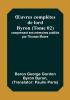 OEuvres completes de lord Byron (Tome 02); comprenant ses memoires publies par Thomas Moore