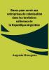 Bases pour servir aux entreprises de colonisation dans les territoires nationaux de la Republique Argentine