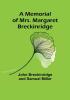 A Memorial of Mrs. Margaret Breckinridge