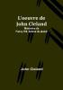 L'oeuvre de John Cleland: Mémoires de Fanny Hill femme de plaisir