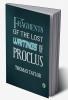 Fragments of the Lost Writings of Proclus