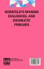 Hossfeld’s Spanish Dialogues And Idiomatic Phrases Indispensible For A Rapid Acquisition Of The Spanish Language