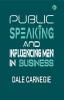 Public Speaking and Influencing Men in Business