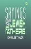 Sayings of the Jewish Fathers