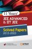 Arihant 11 Years' Solved Papers Advanced & IIT JEE 2013-2023