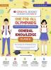 Oswaal One For All Olympiad Class 6 General Knowledge | Previous Years Solved Papers | For 2024-25 Exam