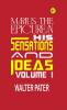 Marius The Epicurean His Sensations And Ideas Vol-1