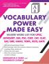 Vocabulary Power Made Easy: Master Word List for UPSC Judiciary SSC PSC CUET CAT CLA T SAT GRE GMAT TOE FL IELTS GATE