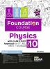 Foundation Course in Physics Class 10 with Case Study Approach for IIT JEE/ NEET/ Olympiad - 6th Edition