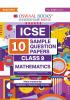 Oswaal ICSE | 10 Sample Question Papers | Class 9 | Mathematics (For 2025 Exam)