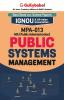 MPA-013 Public Systems Management