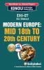 EHI-07 Modern Europe: Mid 18th to Mid 20th Century