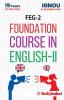 FEG-2 Foundation Course in EnglishII