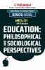 MES-51 Education: Philosophical and Sociological Perspectives