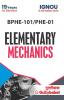 BPHE-101/PHE-01 Elementary Mechanics